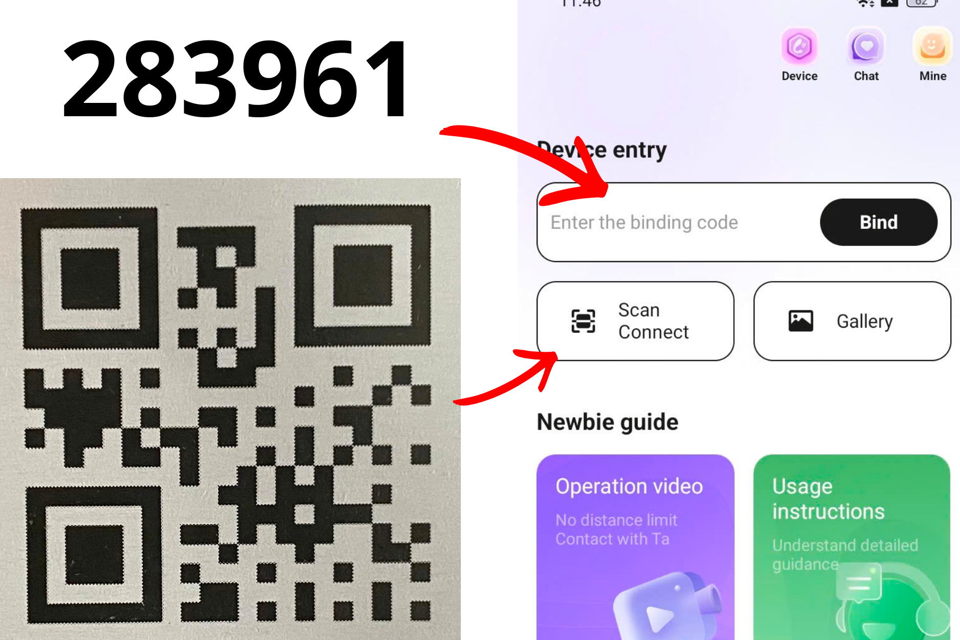 hướng dẫn kết nối trứng rung 4