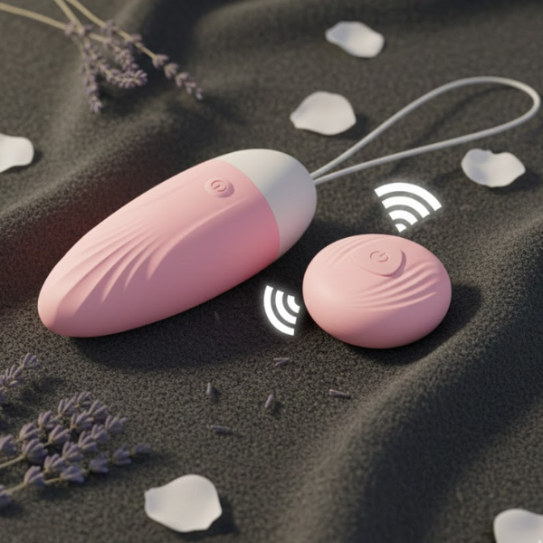 Trứng Rung Không Dây Đa Tần Số Mini Dùng Pin Mã R72